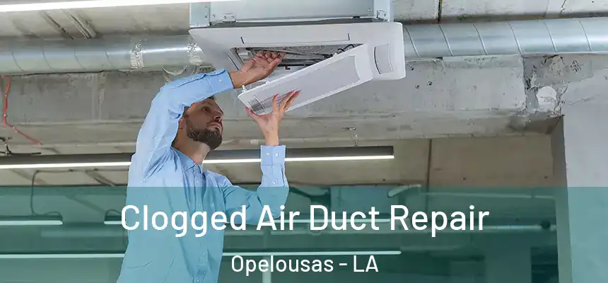  Clogged Air Duct Repair Opelousas - LA
