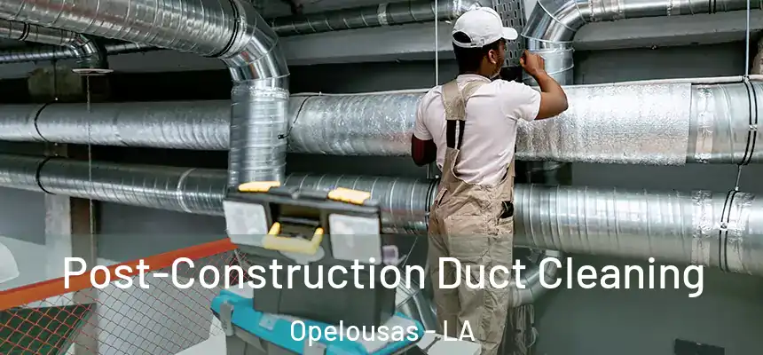  Post-Construction Duct Cleaning Opelousas - LA